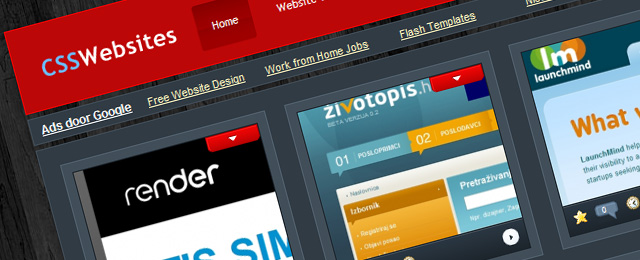 CSS websites gallery