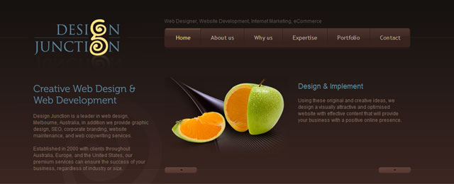 Design Junction header design