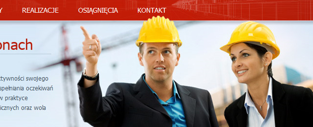 Clean, corporate website design