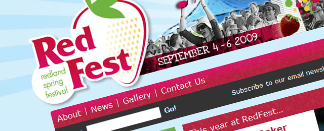 Gorgeous retro website design