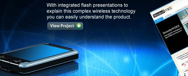 Great looking company website design