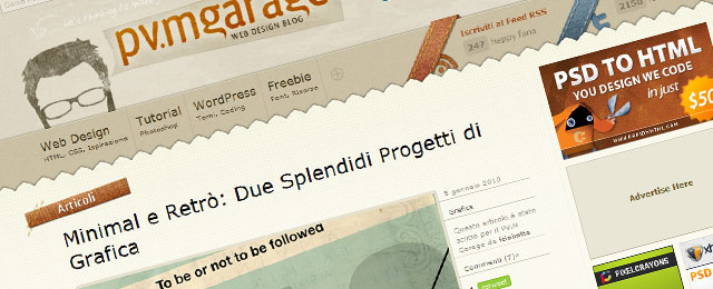 Great jeans, torn paper, weblog design