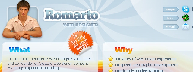 Romarto Web Designer