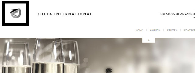 Zheta International website