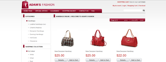 Handbags for sale